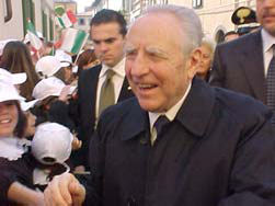 Visita del Presidente della Repubblica Carlo Azeglio Ciampi nel 2002